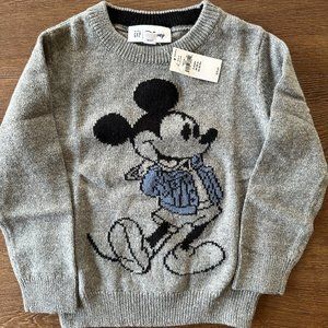 Disney Baby Gap Mickey Mouse Sweater - Size 3T